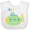 AA-White, variant on Inktastic Cute Green Submarine Boys or Girls Baby Bib