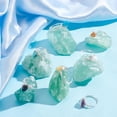 thumbnail image 2 of 10 anillos de 10 estilos con piedras preciosas, anillos de alambre de cobre envueltos, anillos irregulares de gemas coloridas para mujeres, 2 of 9