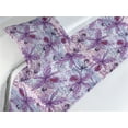 thumbnail image 3 of Orchid Bed Runner Set, Exotic Flowers on Pastel Rose and Soft Blue Hues Garden Blooming Pattern, Decorative Bedding Scarf & a Pillow Sham for Hotels Homes, Twin, Violet and Raspberry, by Ambesonne, 3 of 3
