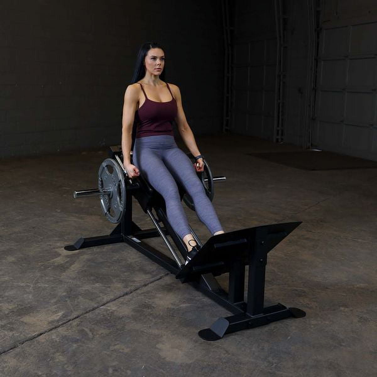 Body-Solid Compact Seated Leg Press & Calf Raise Machine (Commercial Gym Quality)