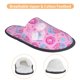 thumbnail image 3 of Fotbe Donuts Pantuflas Peludas para Mujer con Estampado, Zapatillas de Peluche, Zapatos de Invierno para Casa, Uso Interior y Exterior-Large, 3 of 8
