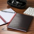 thumbnail image 6 of (3 pack) Black n' Red Hardcover Business Notebook, B5, Twin Wire, 70 Sheets, 9.78" x 6.78", Black, 6 of 9