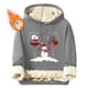 thumbnail image 1 of Sudadera con capucha para hombre, informal, a la moda, con estampado navideño, de manga larga y bolsillo, de poliéster, 1 of 5