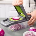 thumbnail image 1 of Mandolina para cortar verduras 14 en 1 con cuchillas desmontables, 1 of 1