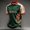 Dark Green, variant on 2026 New Mexico Soccer Jersey Men, Mexican Jersey Soccer T-Shirt, Jersey De Mexico Polo Collar Short Sleeve Football Shirt, Athletic Training Uniform for Adult