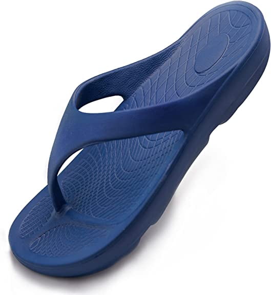 Buy AHA Flip-flops for Men (Navy Blue) HARRISON By Liberty