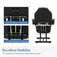 thumbnail image 6 of BarberPub Adjustable Massage Table with Headrest, Towel Hanger, 380 lbs Capacity—Ideal for Spa, Salon, Tattoo, or Facial Use, Black, 6 of 9