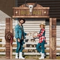 thumbnail image 4 of Banner decorativo para puerta de fiesta, tema de Chunnin West Cowboy, 4 of 7