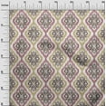 thumbnail image 2 of oneOone Organic Cotton Poplin Twill Fabric Argyle Ikat Fabric Prints By Yard 42 Inch Wide, 2 of 4