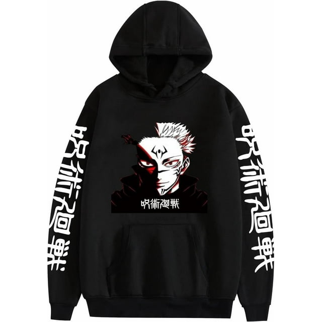 Satoru Gojo Chandail à Capuchon, Chandail Molletonné, Vêtements d'Anime, Sports, Hommes, Filles