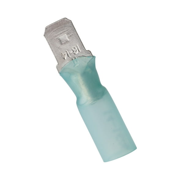 Ancor 317999 Marine Grade Heat Shrink Disconnect Male 100 Pack Blue