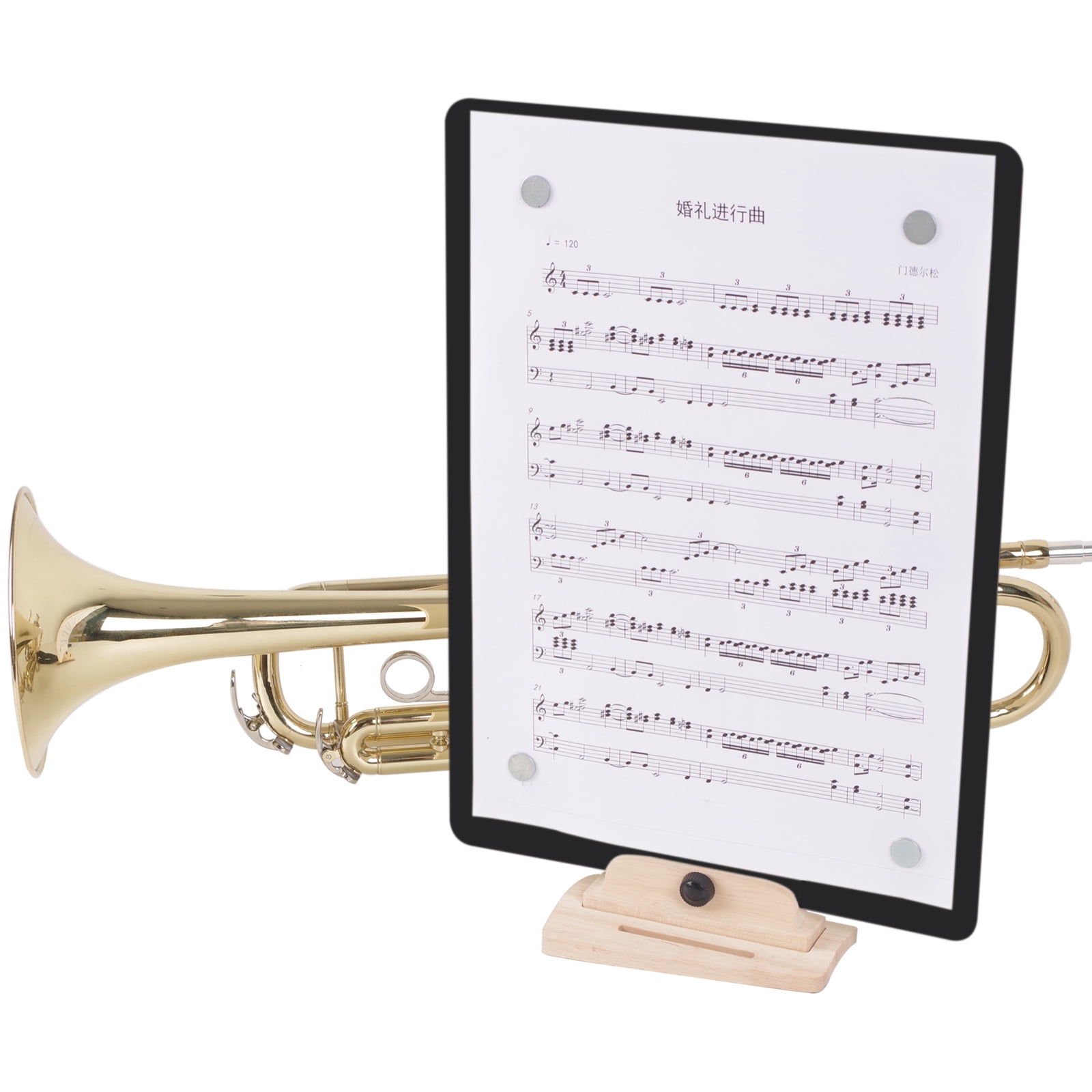 Plastic Clarinet Lyre Music Clip Trumpet Music Instrument Accessory Present for Beginners and Professional Musicians