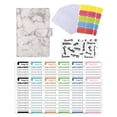 thumbnail image 2 of Bolsillos de carpeta para cuaderno A6 con pegatinas de letras con etiquetas adhesivas con Gris Cola Presupuesto de la carpeta, 2 of 7