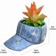 thumbnail image 5 of Cowboy Flower Pots | Succulent Flower Pot Ornaments, Creative Succulent Flower Pot Ornaments, Funny Pants Bonsai Pot Resin Flower Pot for Hat, 5 of 5