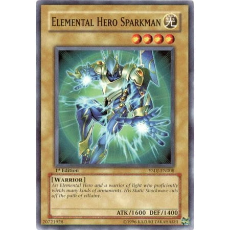 YuGiOh Dark Revelation 3 Elemental Hero Sparkman