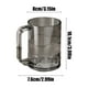 thumbnail image 3 of Vaso de baño, portacepillos, portadores, vasos reutilizables para beber, vaso de plástico para enjuague bucal, vaso para cepillado, vaso para cepillo de dientes eléctrico gris, 3 of 6