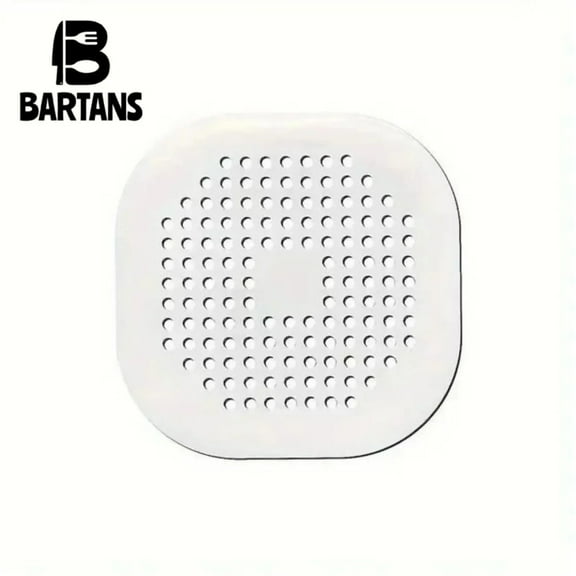 Bartans Silicone Shower Drain Cover, Bathroom Hair Catcher Anti-Clogging Filter Floor Sink Strainer