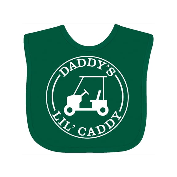 Inktastic Daddy's Lil Caddy Boys or Girls Baby Bib
