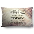 thumbnail image 1 of RYLABLUE Inspirational Quote Amp Motivational Pillowcase Pillow Cushion Cover 20x30 inch, 1 of 1