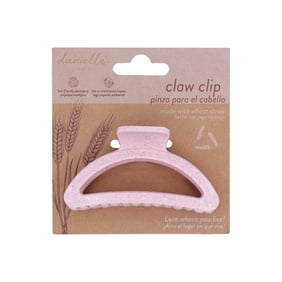 Danielle Creations Sustainable Large Hair Claw Clip, Blush