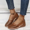 thumbnail image 3 of Zapatos de señora Cuñas Sandalias ahuecadas Zapatos cómodos informales sin cordones, 3 of 4