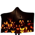thumbnail image 2 of Jusqu'à 65 % de Rabais sur la Couverture à Motif d'Halloween SMihono, Couverture pour Enfants, Châle à Capuche, 2 of 2