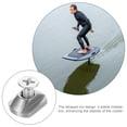 thumbnail image 3 of TEHAUX Stainless Steel T Bolt Track Adapter Kit with Wing Bolts Washers for Kayak Rudder Stability, 3 of 8