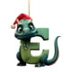 thumbnail image 1 of pstuiky Colgante navideño con letras de dinosaurio para bebé acrílico plano para árbol de Navidad decoración del hogar, 1 of 1