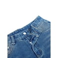thumbnail image 6 of Cenuakty Women’s Straight Leg Baggy Jeans, Vintage Mid Waist Relaxed Fit Washed Denim Pants, 6 of 9