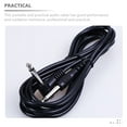 thumbnail image 3 of 2pcs Audio Cable 6.35mm Stereo Audio Cable Professional Cable for Electric Guitar, 3 of 9