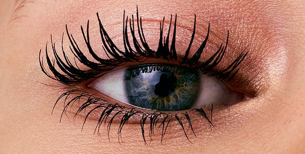 (2 pack) RIMMEL Scandaleyes Clean Volume On Demand Mascara, 001 Extreme Black, 0.040 fl oz