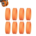 thumbnail image 1 of Fundas para ruedas de equipaje Dinheiro, paquete de 8 fundas para ruedas de maletas para la mayoría de los juegos de maletas con 8 ruedas giratorias, funda de silicona para ruedas giratorias de, 1 of 7