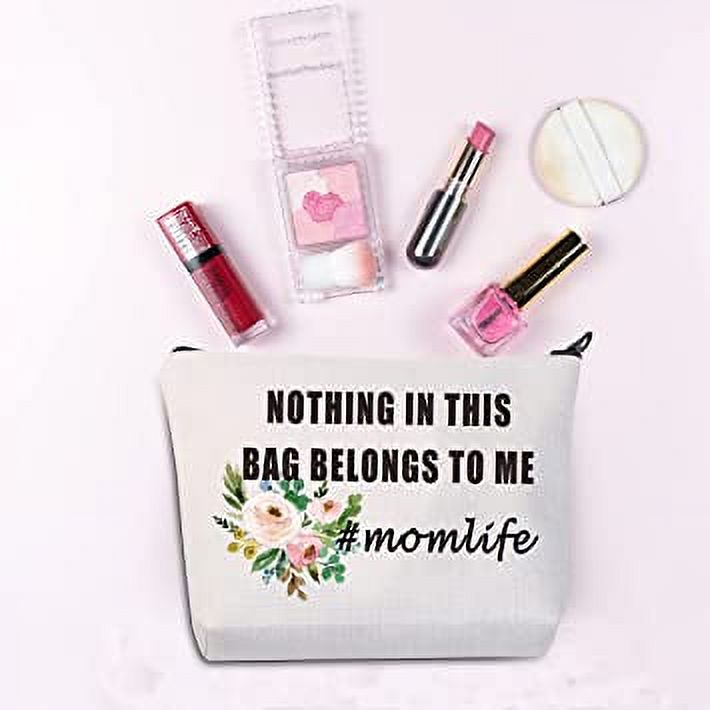 Zuo Bao New Mom Gift Nothing In This Bag Belongs To Me Family Bag Mom Life Gift Mothers Day Gift (Family Bag White Bag) - image 3 of 7