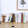 thumbnail image 1 of Maydear Bamboo Desktop Bookshelf, Small Expandable Desktop Organizer Table Top Bookcase for Office and Home, 1 of 5