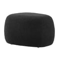thumbnail image 5 of NPD Furniture Carlese Fabric Small Ottoman in Palladian Charcoal, 5 of 12