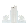 thumbnail image 2 of Sagebrook Home Set Of 2 Crystal Lotus Bookends, Rainbow, Novelty, Glass, Glam, 4"L X 4"W X 6.5"H, Solid Color, 2 of 7