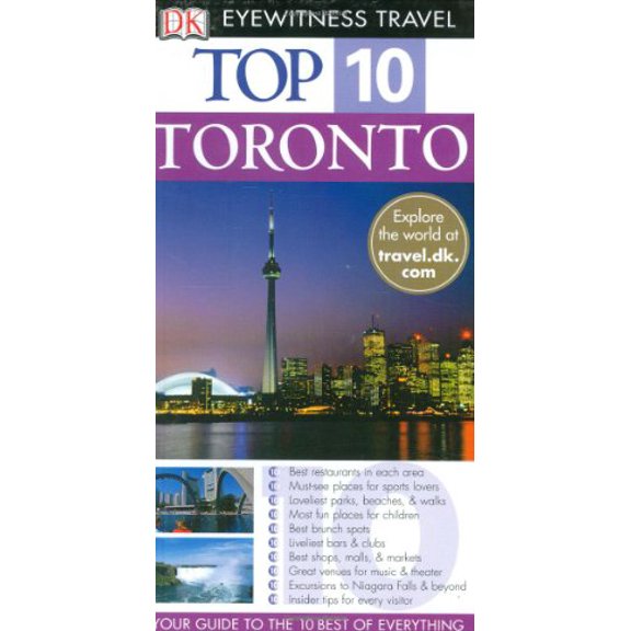 Pre-Owned Top 10 Toronto (Eyewitness Top 10 Travel Guide) (Paperback) 0756609038 9780756609030