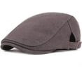 thumbnail image 3 of CoCopeaunts Newsboy Cap Classic Vintage Men Women Hat Cotton Beret Adjustable Ivy Cap Casual Spring Summer Sun Hat Beret Hat, 3 of 7