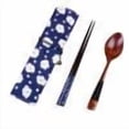 thumbnail image 1 of PEONAVET Tableware Chopsticks Wooden Chopsticks, Spoons, Portable Set, Wooden Couple Tableware, 1 of 3