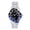 Black Blue Silver, variant on Men’s 42mm Unique Asymmetrical Luxury Watch – 6.5in Quartz Timepiece with Metal Band, Bold Streetwear Style Gift for Him - Silverr