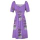 thumbnail image 5 of Vestido de manga corta de Pixel PC inspirado en de los años 90 vestidos de cóctel vestidos de verano traje de mujer de verano, 5 of 7