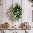 thumbnail image 4 of Olive Floral Swag, 24 in Artificial Spring Olive Wreath, Wall Mounted Green Summer Swag Wreath, Swags for Party Wall Garden Holiday Wedding Indoor Outside Home Decoration, 4 of 10