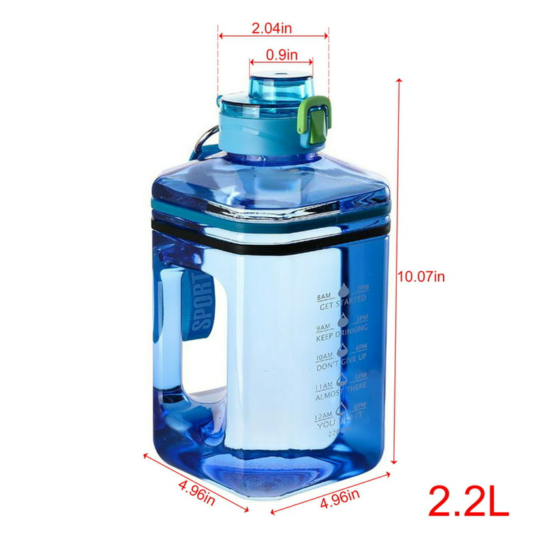 2L Motivational Water Bottle – heyday studios.