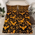 thumbnail image 2 of Castle Fairy Animal Bats Full Size Sheets for Boys Girls,Chic Floral Rose Bed Sheets, 2 of 7