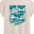 thumbnail image 3 of Disney - Plaid Minnie Mouse - Juniors Ideal Flowy Muscle T-Shirt, 3 of 5