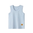 thumbnail image 7 of Hessimy Girls' Summer Cute T Shirts Casual Short Sleeve V Neck Plain Tunic Tops(Sky Blue,13-14 Years), 7 of 7