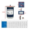 thumbnail image 3 of DC Gear Motor 30W12V24V Low-speed Motor High-torque Speed-regulating Motor Motor ,High Torque, 3 of 3