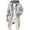 Gray, variant on Xuniizn Trench Coat Men, Full Zip Business Casual Long Hooded Jackets with Pockets, Lightweight Soft Cozy Stylish Versatile Winter Coats
