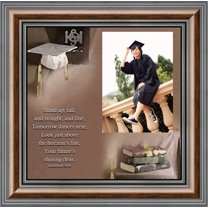 High School or College Graduation, Personalized Picture Frame, 10x10 6570
