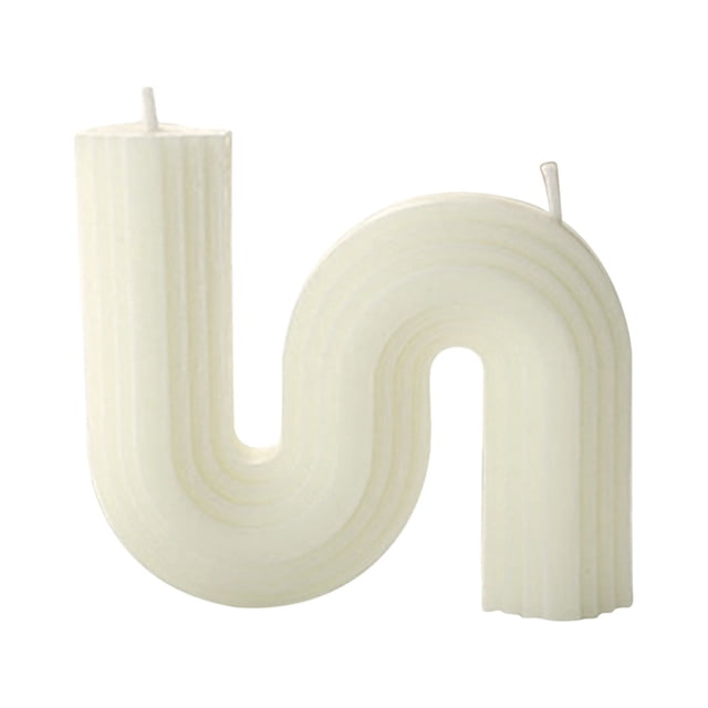 asddcavvf 1PCS Art Handmade Incense Candles Bedroom Incense S Geometric Modeling Incense Candles Candle Holder Automatic Clear Pillar Candle Holders Candle Glass Holder